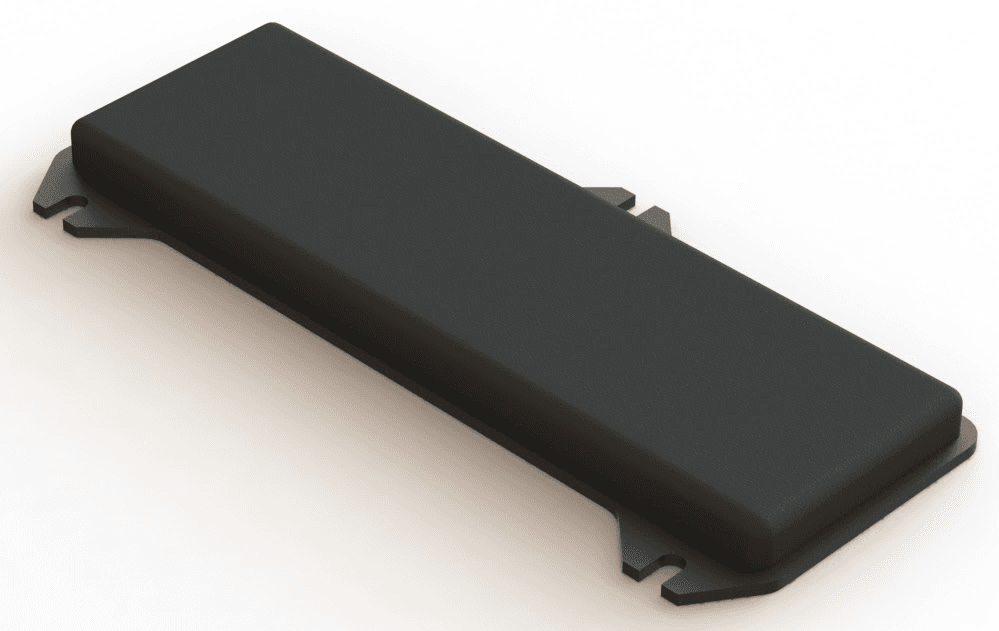 Body Pad con Placa de Montaje