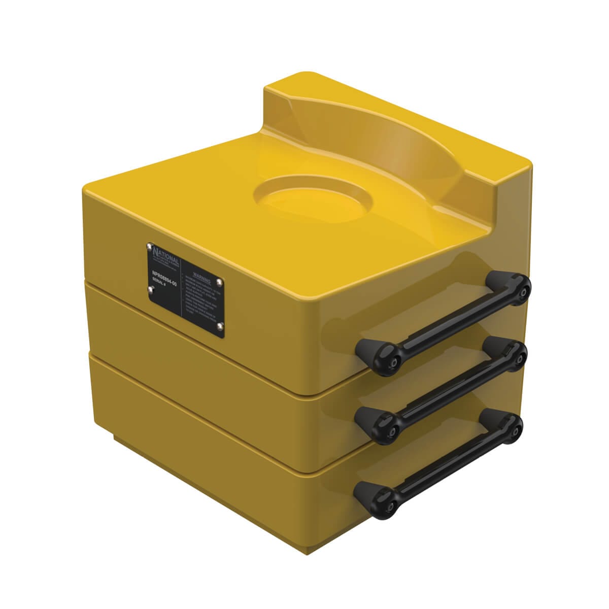 Soporte de Brazo de Empuje (Dozer) — Bloque Articulado