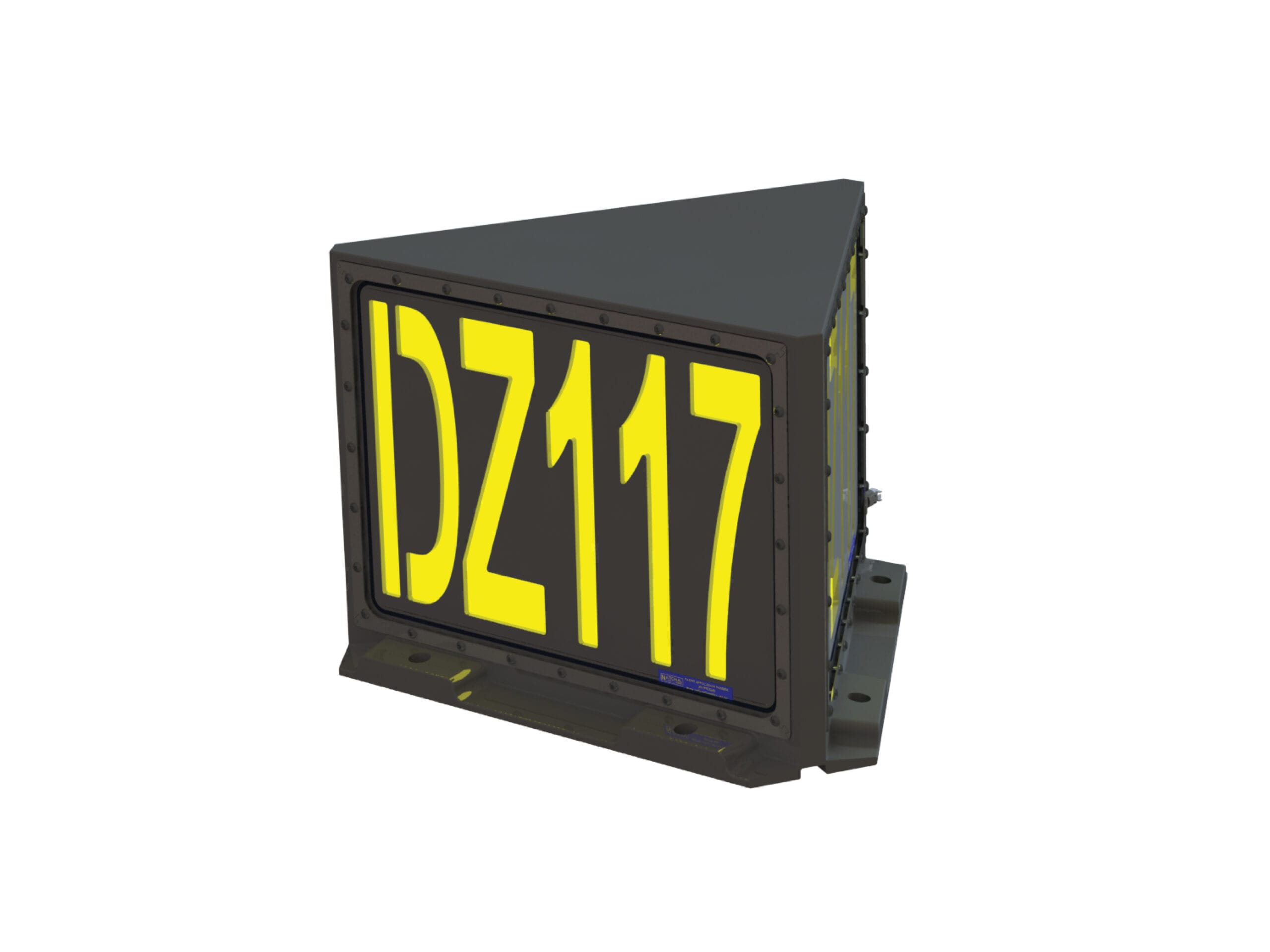 Panel LED NevaFail™ Serie 300 Triangular — Opción 2