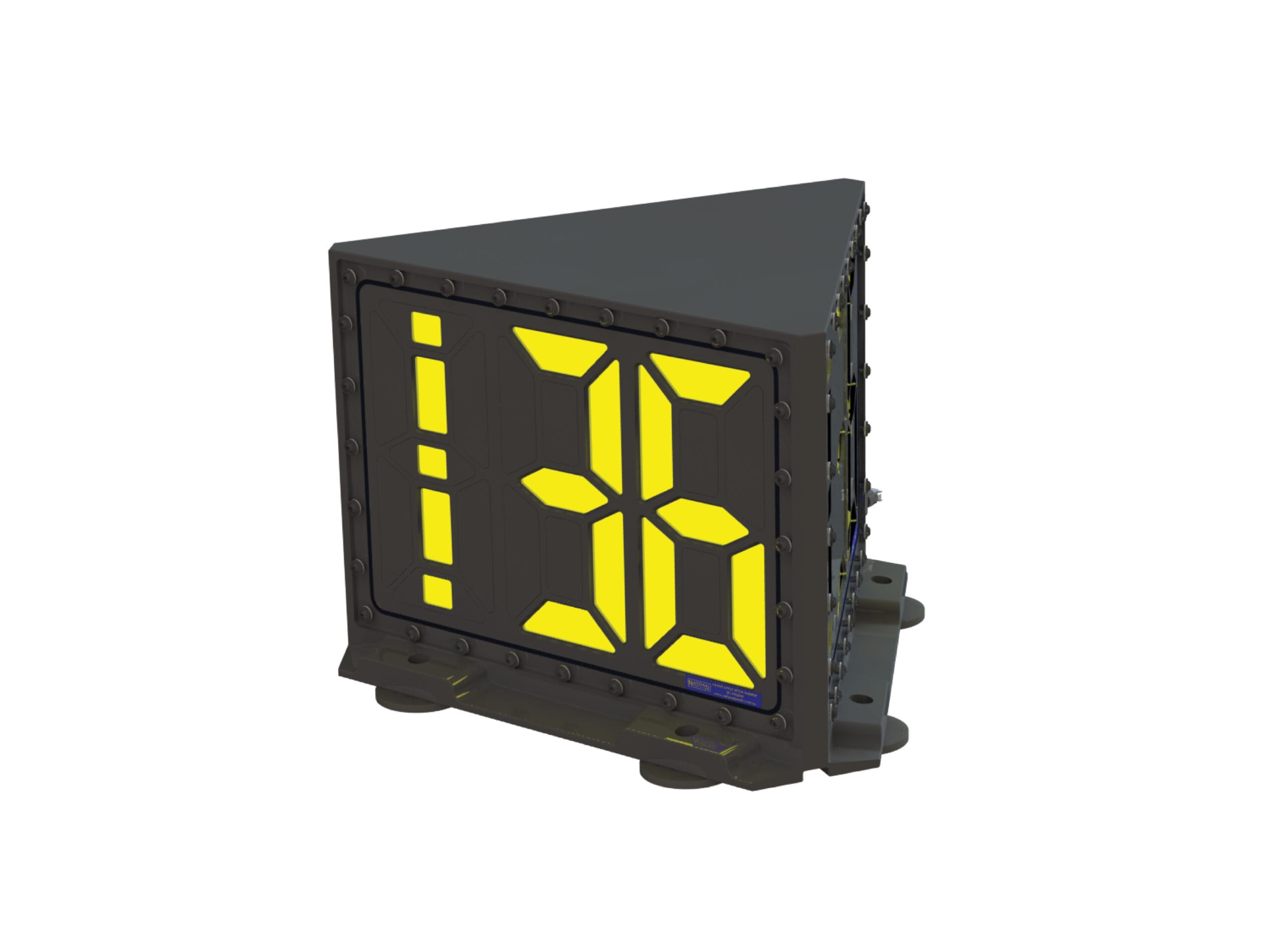 Panel LED NevaFail™ Serie 300 Triangular — Opción 3