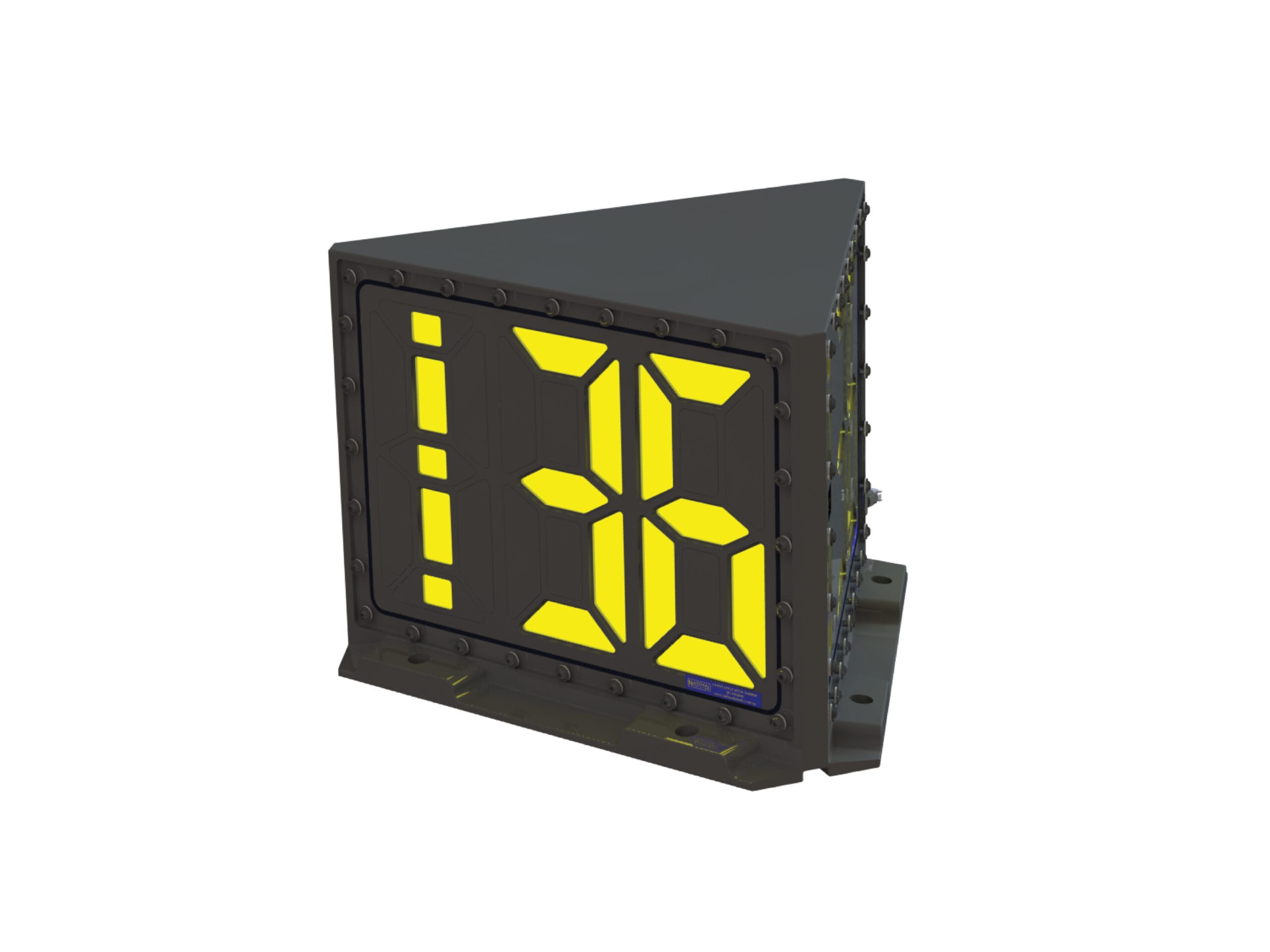 Panel LED NevaFail™ Serie 300 Triangular — Opción 4