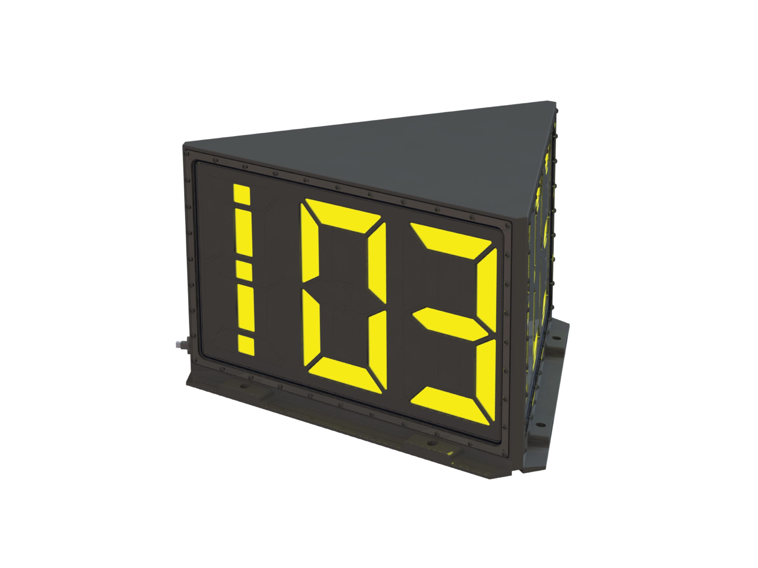 Panel LED NevaFail™ Serie 400 Triangular — Opción 1