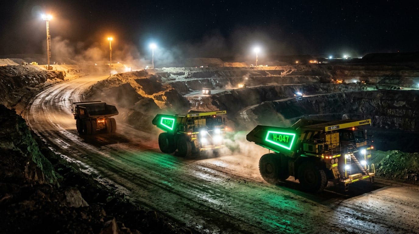 Mining Vehicle Signage and Identification: International Best Practices