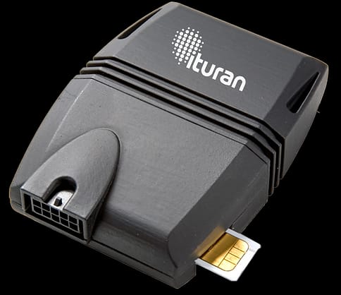 Dispositivo GPS Ituran para rastreo vehicular y telemetría de flotas con tecnología israelí NASDAQ ITRN
