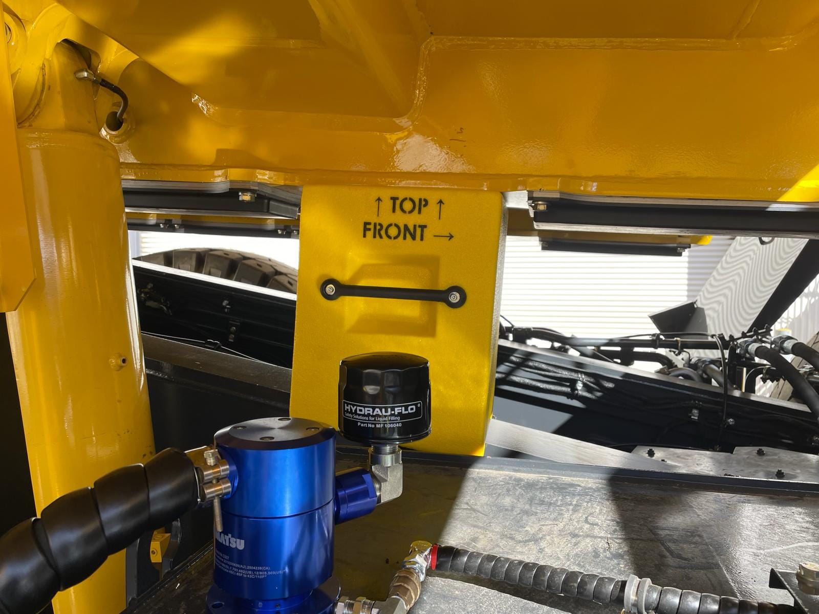 Tray Support instalado